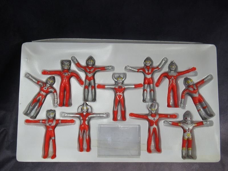 当時物 ポピー 手が動く ウルトラマン 11人セット くねくね ウルトラの