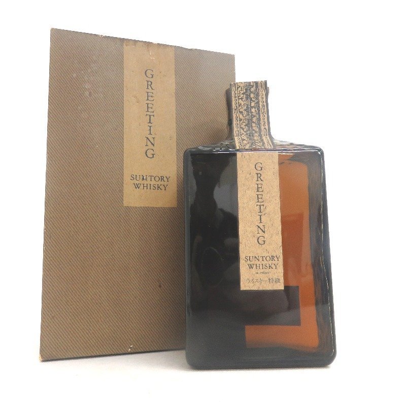 サントリー グリーティング ウイスキー GREETING 720ml 特級 43 