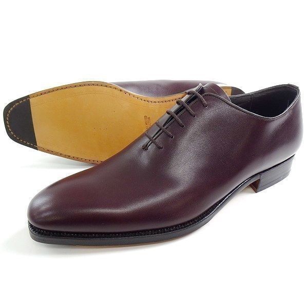 OTSUKA 大塚製靴 定価4.2万 日本製 グッドイヤーウェルト製法 ホールカット レザーシューズ ビジネス IS-413 濃赤 26.5 ▲050▼bus1290d