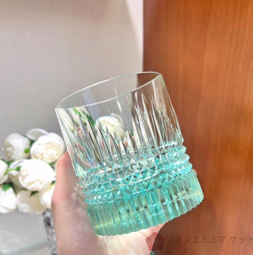 美品 Baccarat HARMONIE ウイスキーグラス ロックグラス◇クリスタル