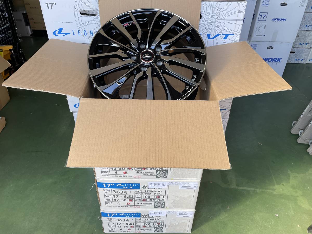 最新作，人気 WEDS ウェッズ レオニスVT 17x6.5+53 5/114.3 ノア ヴォクシー ステップワゴン ストリーム 36347 D2426-55931 4本セット 在庫有(社外品)｜売買されたオークション情報、yahooの商品情報をアーカイブ公開 - 5穴
