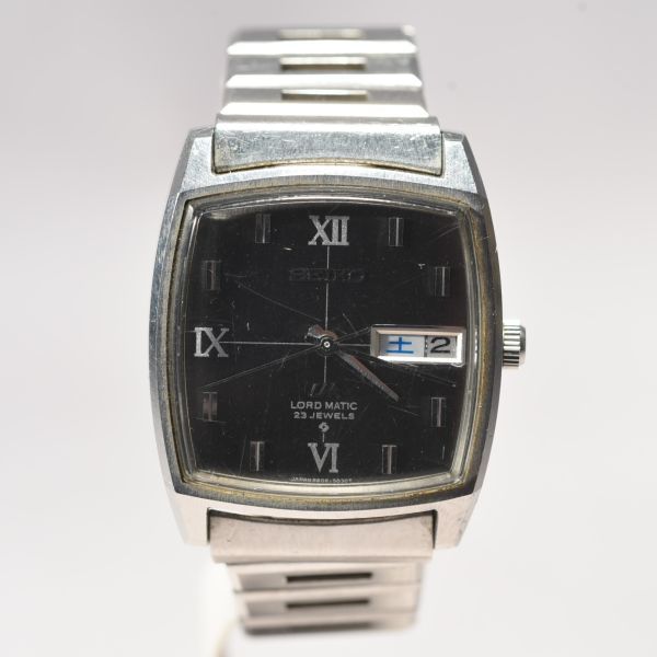100円～ 良品 SEIKO 腕時計 稼働品 ロードマチック 自動巻き 23石