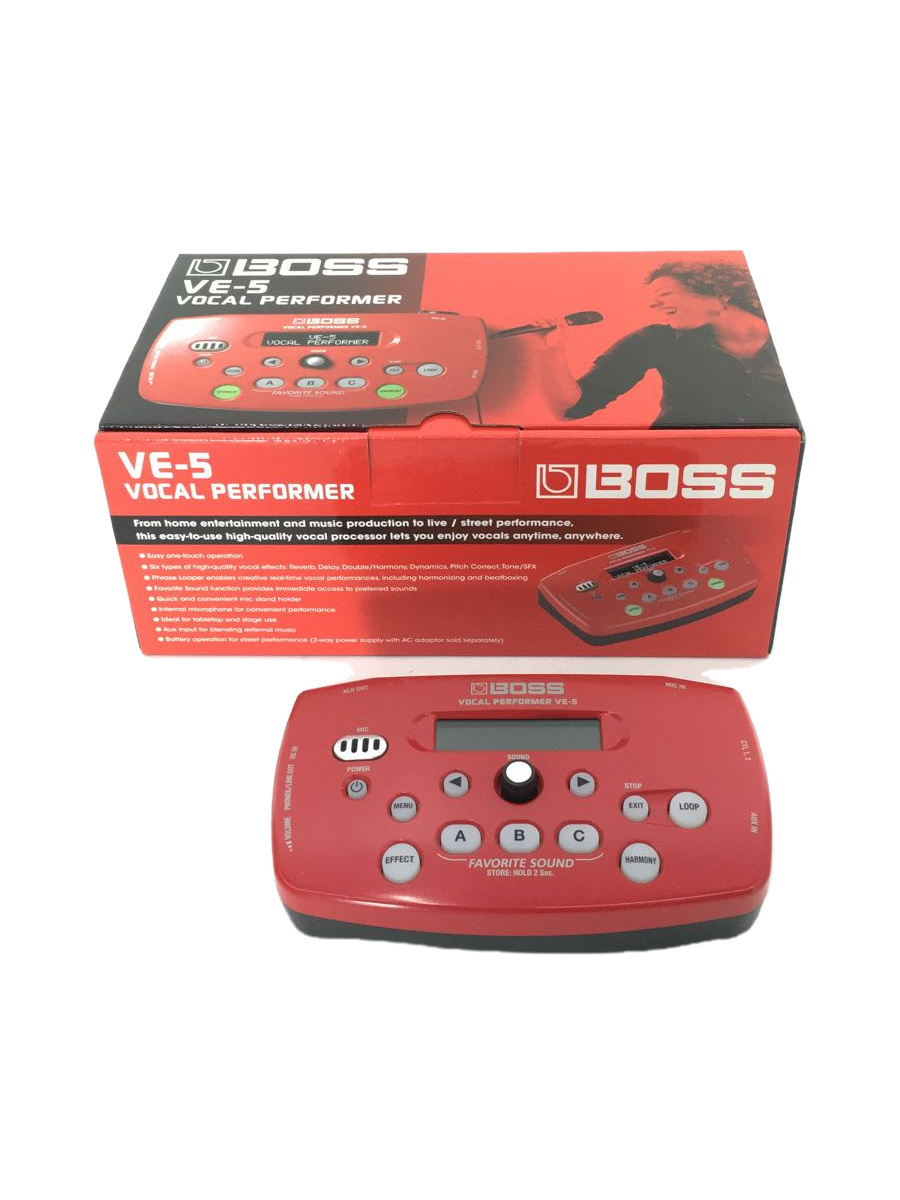 ボーカルエフェクター BOSS VE-5 Vocal Performer G*5様 | VE-5-WH