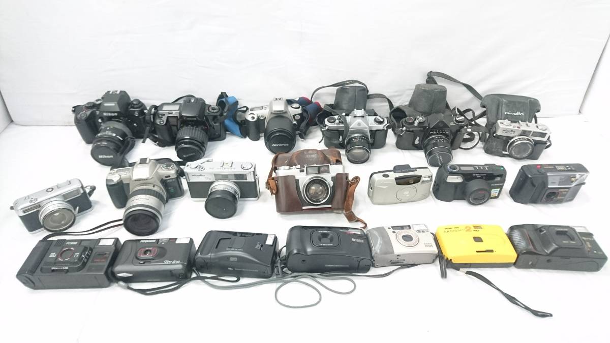 ジャンクまとめ売り Mamiya C33 Nikon F4 Pentax mz 1円スタート