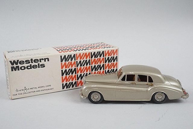 Miniature Western Models 1/43 – Rolls Royce Weymann 1927 Bleue – Bon état Boîte