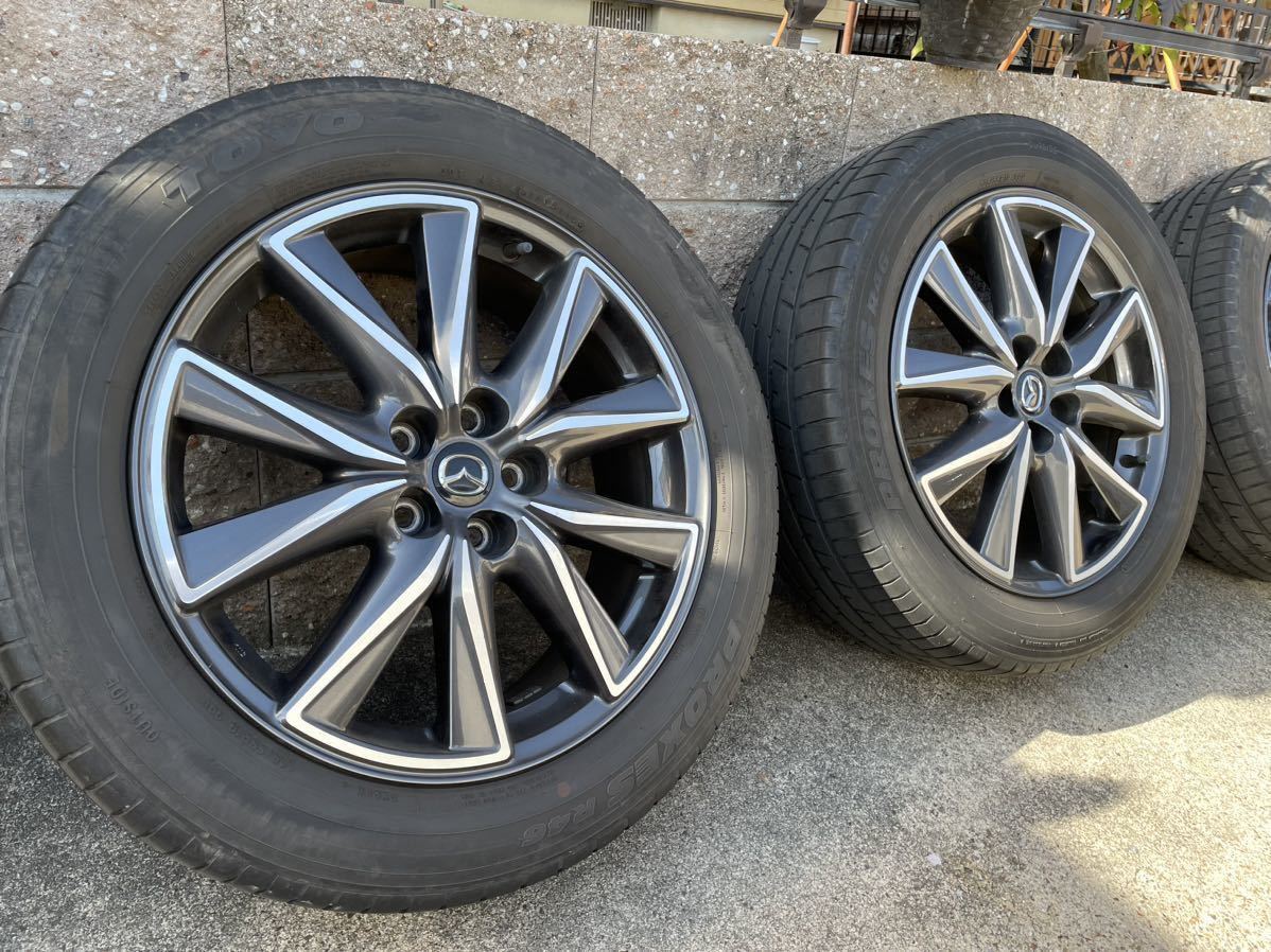 CX-5 kf純正 タイヤホイールセット CX-5 マツダ KF系 4本 マツダ純正