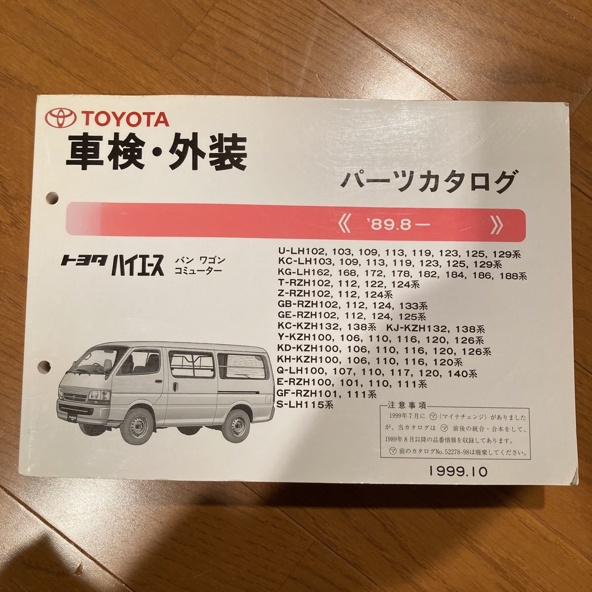 ★ハイエース(100系)車検・外装パーツカタログ★