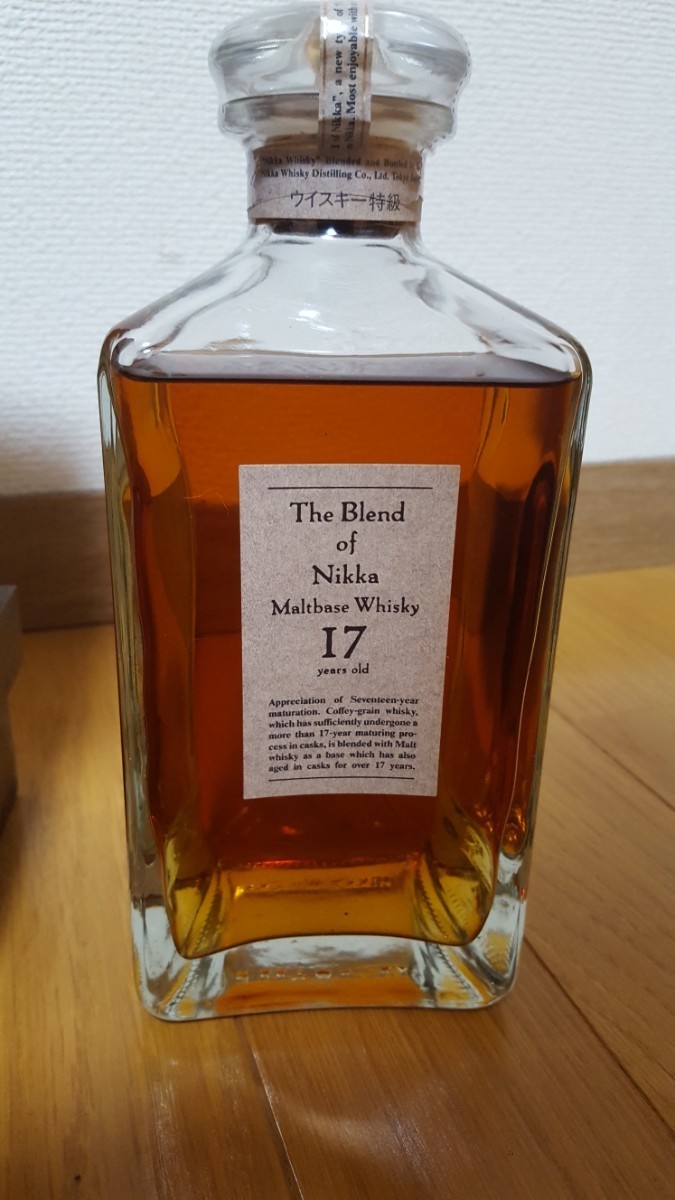 古酒】Nikka ザ ブレンド オブ ニッカ 17年 特級 モルトベース 660ml