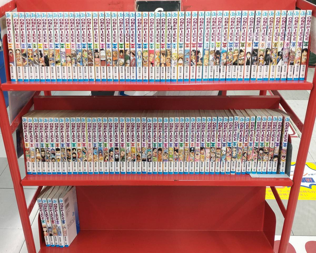 送料無料】 ワンピース全巻セット 1〜104巻＋関連本7冊 尾田栄一郎 ONE