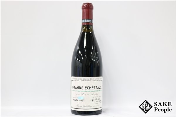 □注目! グラン・エシェゾー 1993 DRC 750ml 13％ フランス
