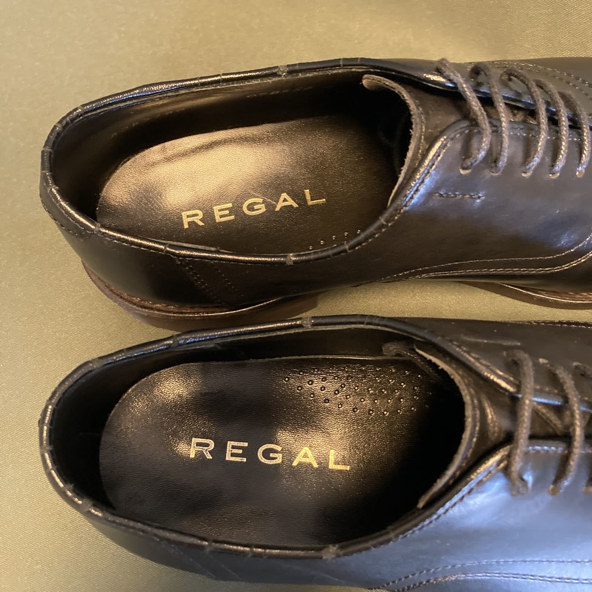 REGAL】 サドルシューズ BLACK on BLACK （25㎝） MADE IN JAPAN