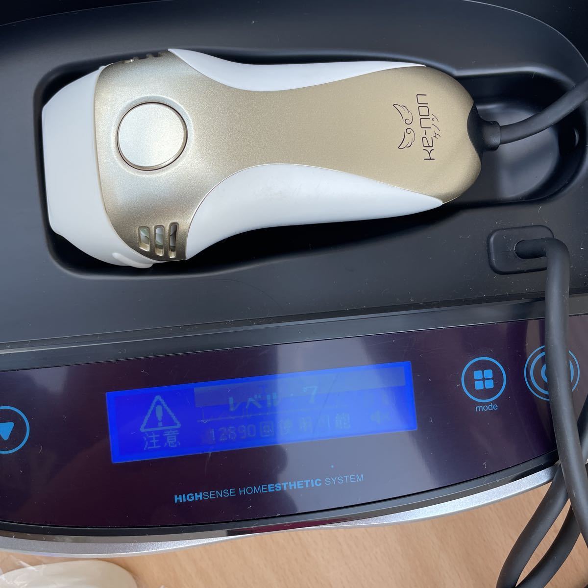 ケノン Ke-non NIPL-2080 ver.4.1 動作品 眉毛脱毛器付属