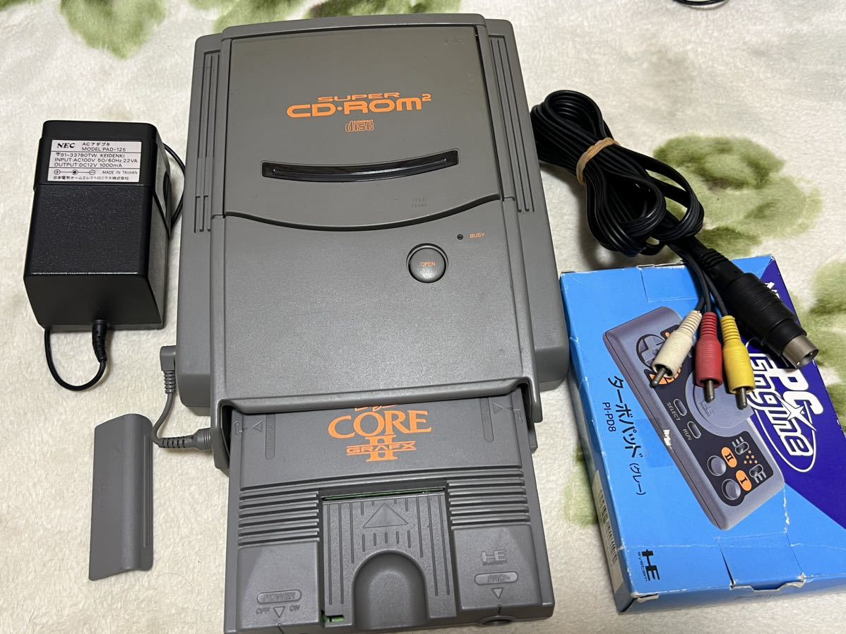 NEC PCエンジン コアグラフィックスII（動作未確認） NEC PCエンジン コアグラフィックスII（動作未確認） PCエンジン コア