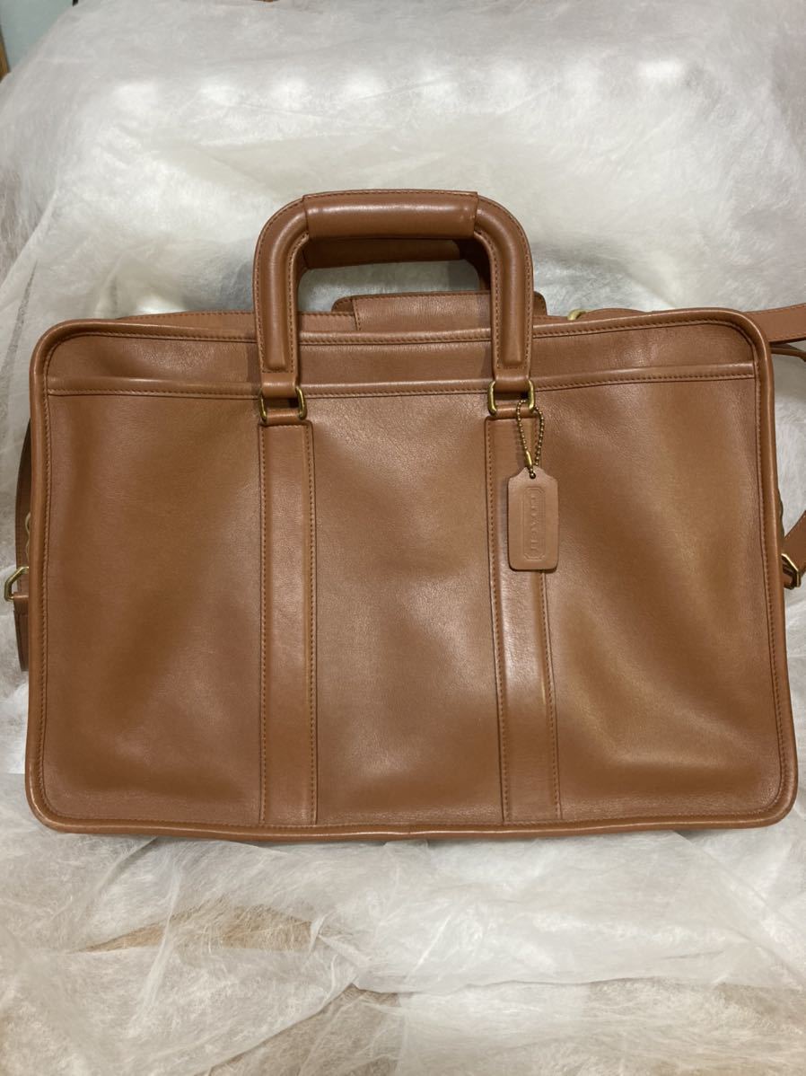 COACH ビジネスバッグ 本革美品
