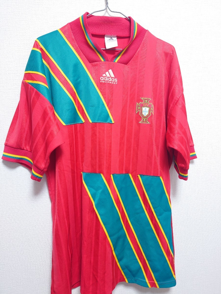 adidas　1994 ポルトガル代表　HOME　ユニフォーム フィーゴ　ルイ・コスタ　ヌーノ・ゴメス