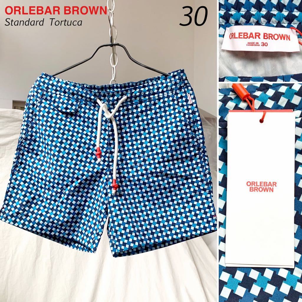 新品 ORLEBAR BROWN オールバー ブラウン STANDARD スイムパンツ 30