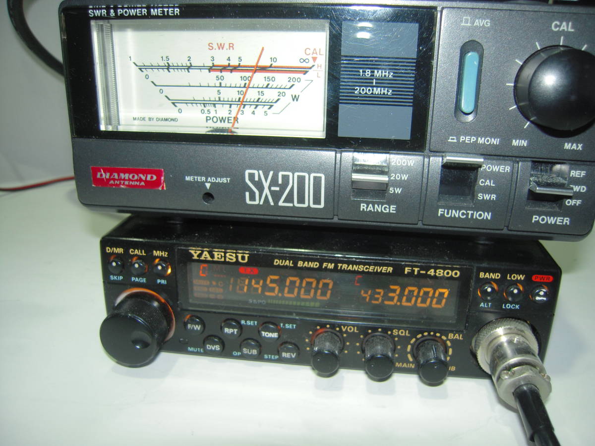 YAESU FT-4800 144&430MHz 車載 YAESU FT-4800 144&430MHz 車載 YAESU FT-4800 144&430MHz 車載 YAESU