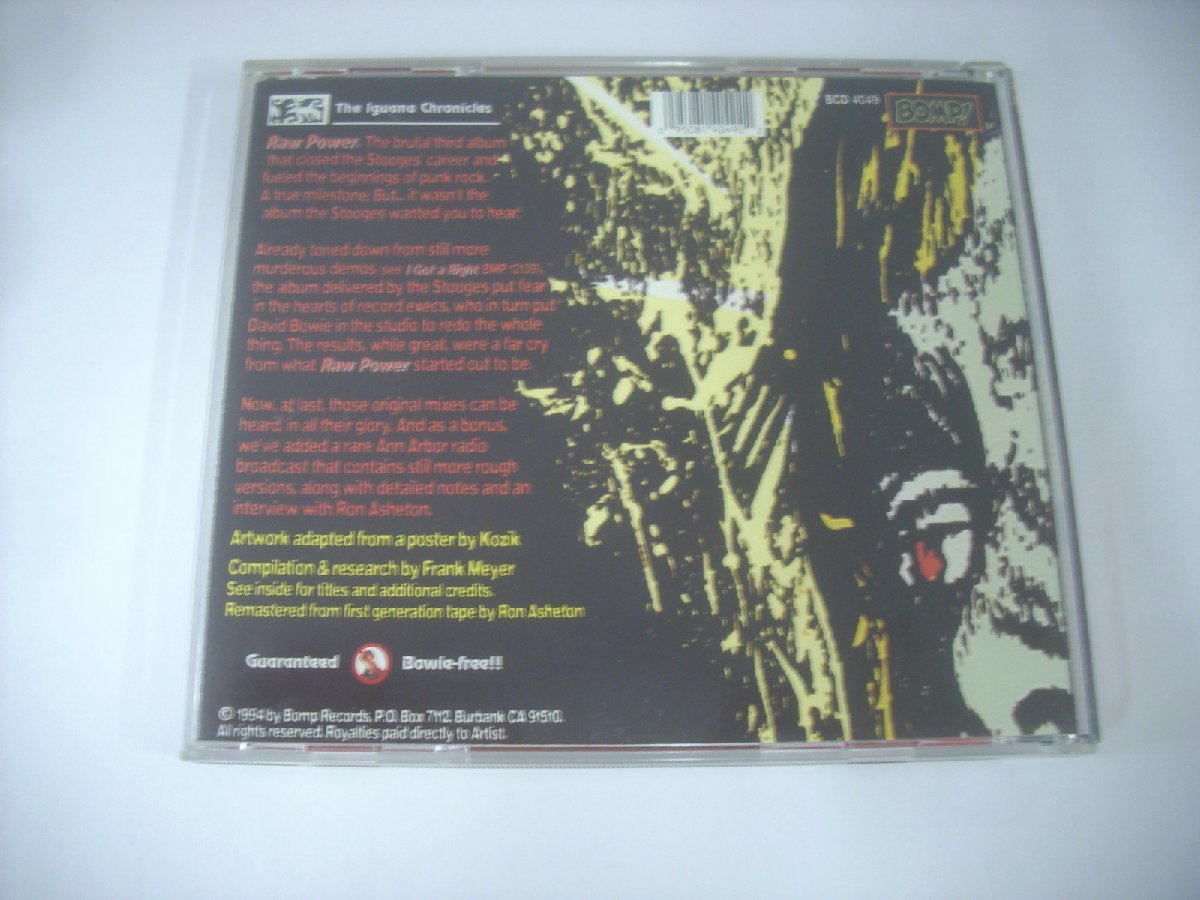 □ CD イギー＆ザ・ストゥージズ IGGY & THE STOOGES / ラフ・パワー