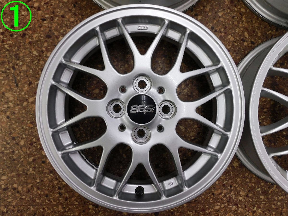 ドイツ製 BBS 純正15インチ ホイール6.5J 45 114.3（RAYS グラムライツ 