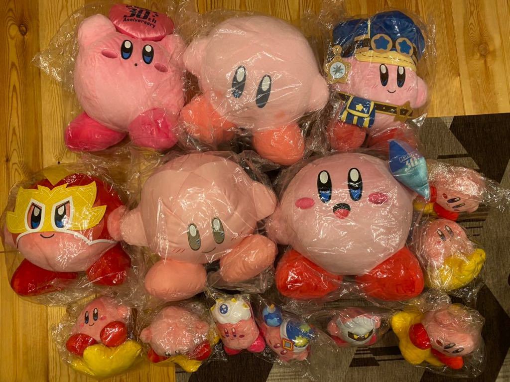 品質保証，定番 星のカービィ ぬいぐるみ 大量 まとめ売り セット 30th