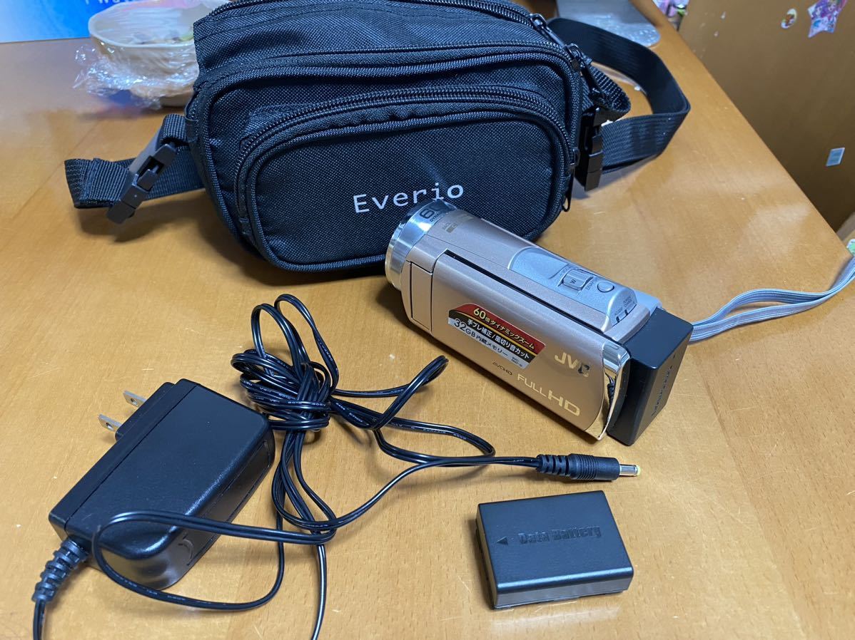 美品】Everio GZ-E400-Tハイビジョンメモリームービー エブリオ JVC