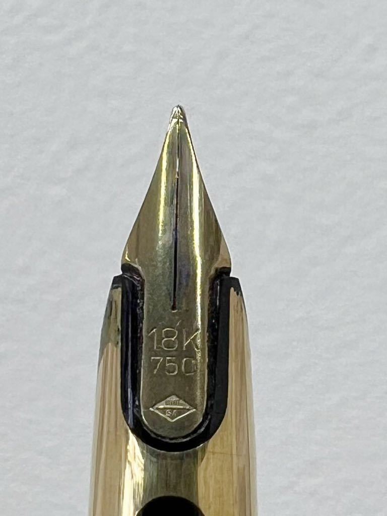 ○ 【ケース付き】WATERMAN ウォーターマン C/F PLAQUE OR G 18K 750