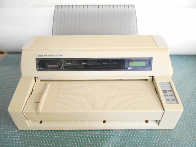 OKI MICROLINE 8480SE ドットインパクトプリンタ/日焼有 【公式通販】