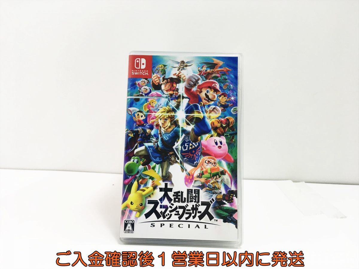 Switch 大乱闘スマッシュブラザーズ SPECIAL ゲームソフト 状態良好 1A0003-365sy/G1