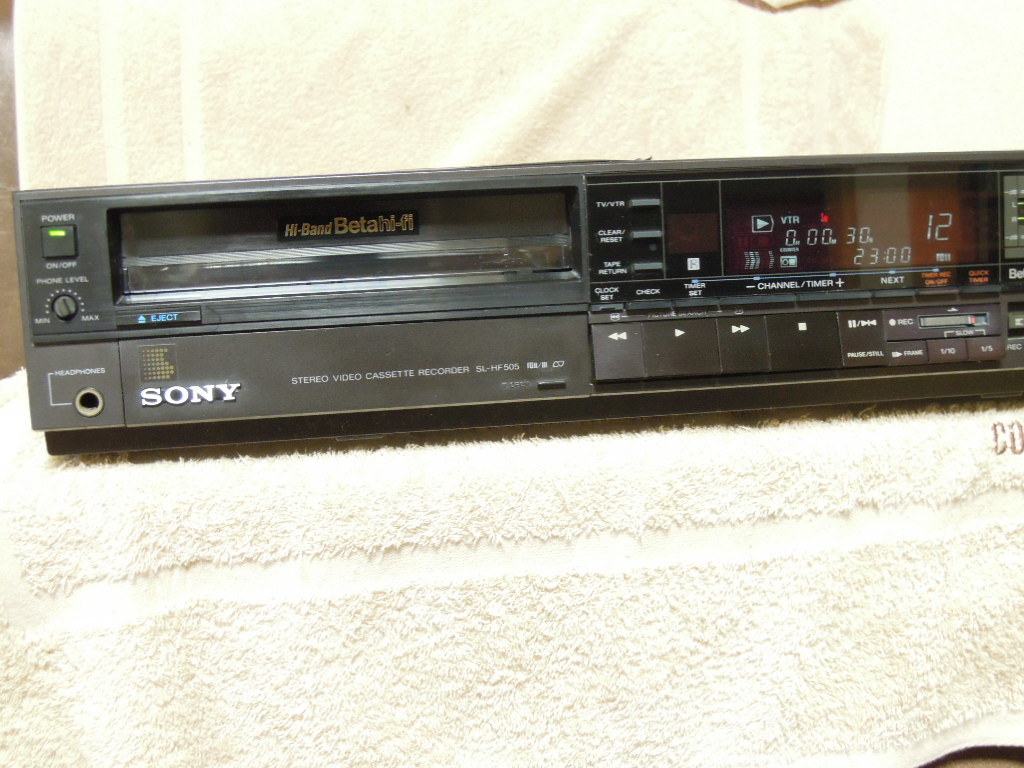 SONY　ハイバンドベータ　SL-HF505 動作美品