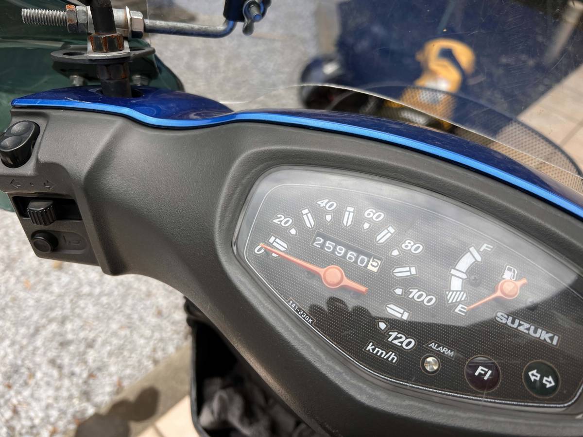 スズキアドレスV125G CF46A 型外し圧縮計測