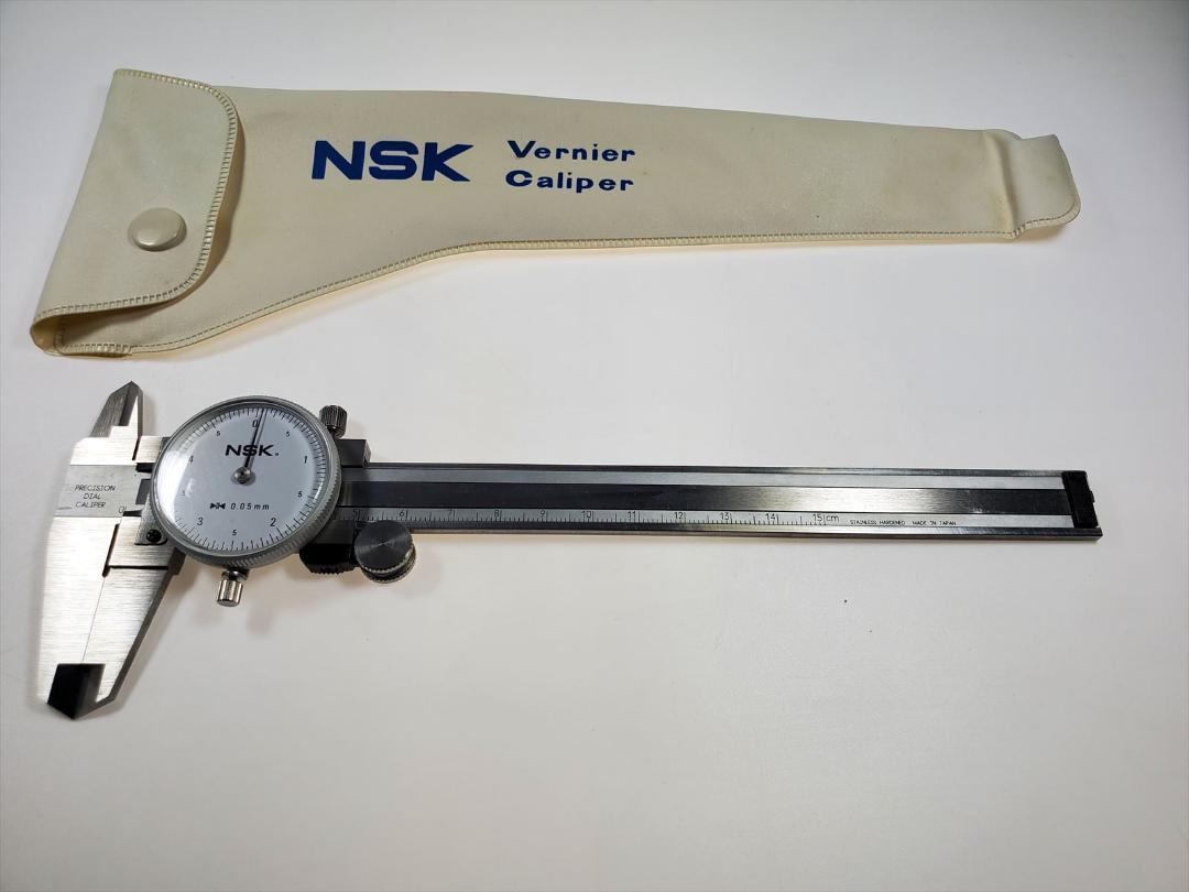 日本測定工具(ＮＳＫ)　ダイヤルノギス　150ミリ　0.05 ミツトヨ価格13310円(税抜)