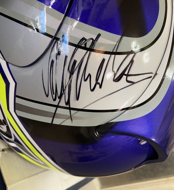 サイン入りヘルメット】Arai アライ RX-7 RR4 セテ・ジベルナウ サイン入りヘルメット】Arai アライ RX-7 RR4 セテ・ジベルナウ