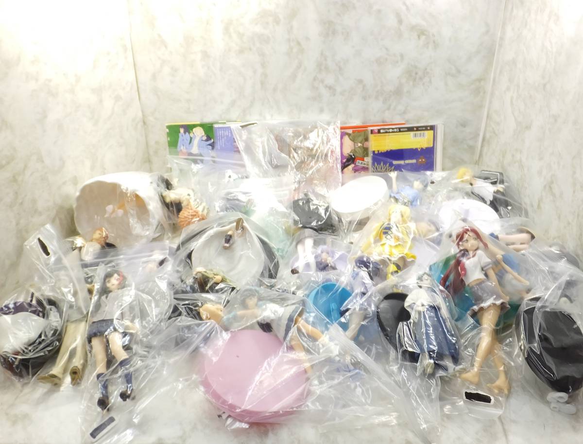 Y395 ジャンク 美少女 フィギュア など まとめて 大量 約25体 CD 約12枚 くらいのセット 俺妹 カノジョも彼女 艦これ バンドリ 他