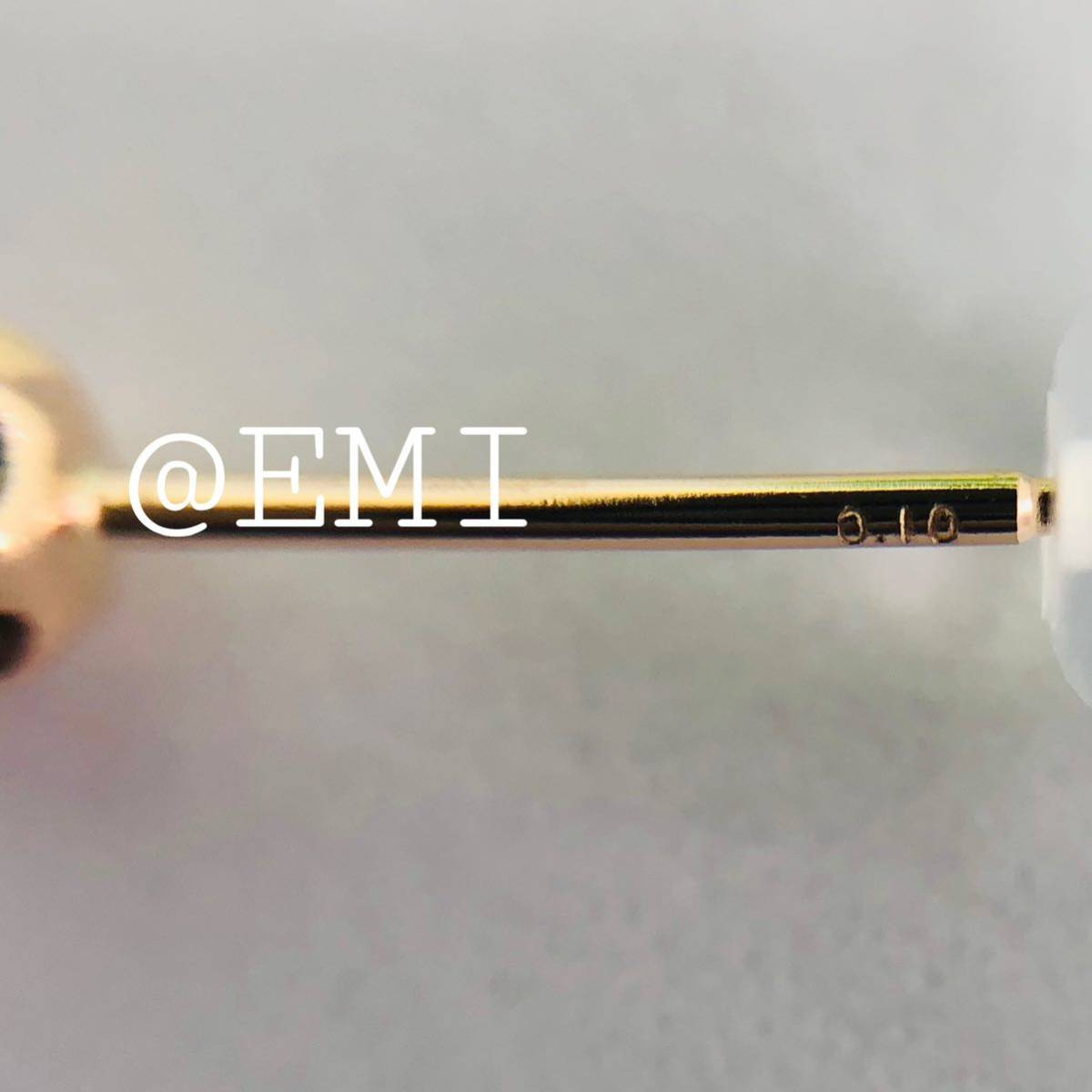 K18PG 希少☆天然ピンクダイヤモンド 0.20ct ピアス pink diamond 18金