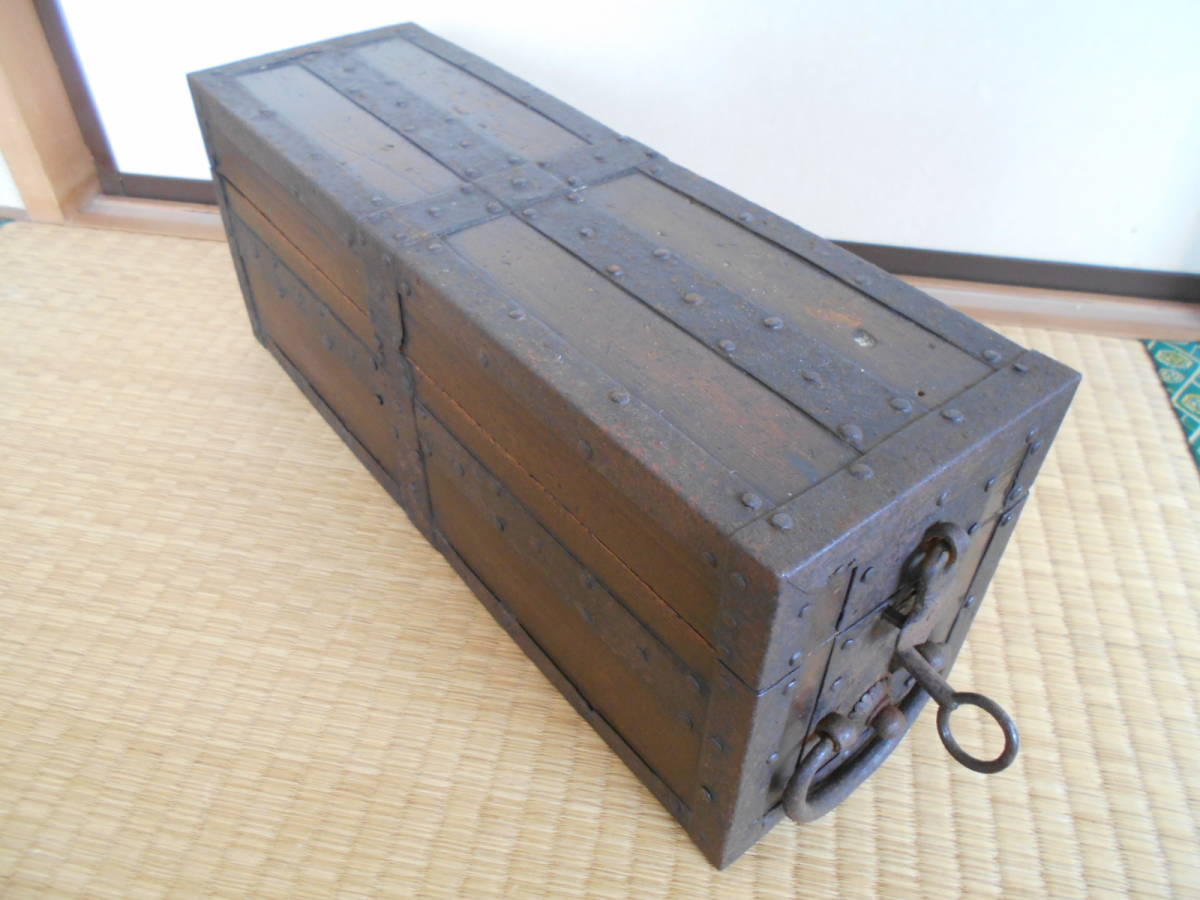 千両箱 - | 受注生産千両箱（拭き漆）船箪笥 （江戸時代 しのびや店