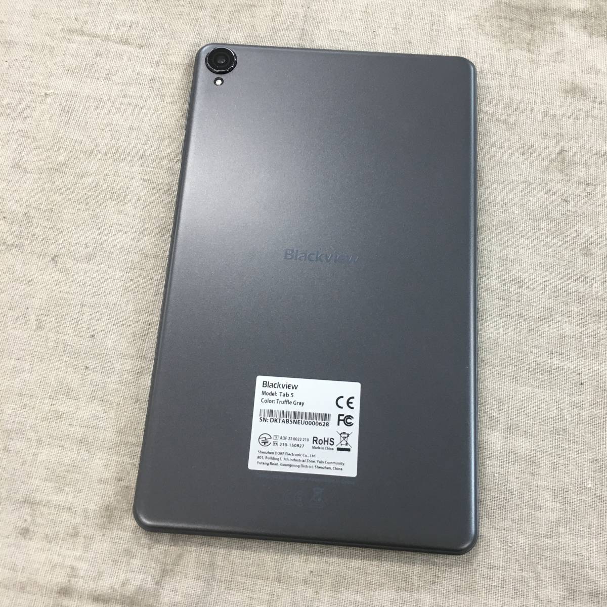 現状品 BLACKVIEW TAB 5 タブレット 8インチ Android 12 RAM 3GB/ROM