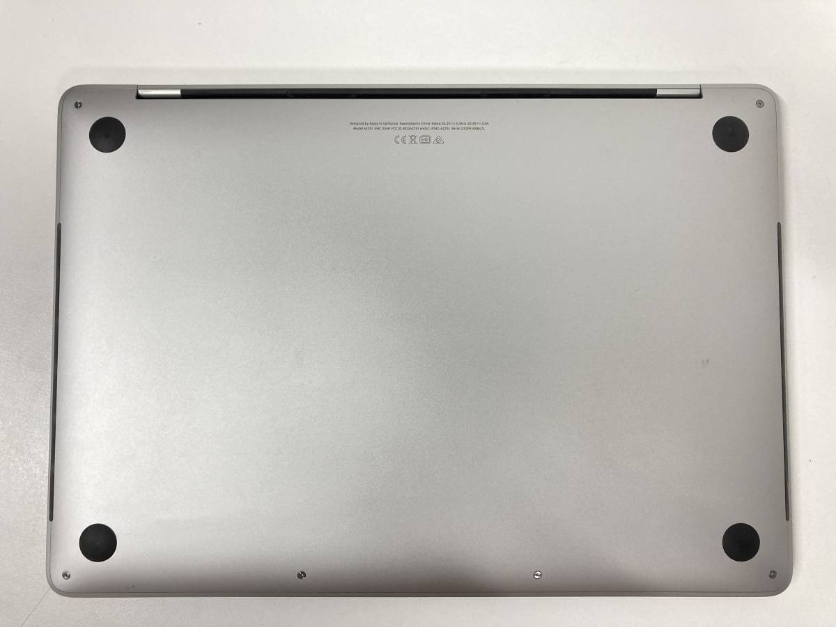 Apple Macbook Pro 2020 / Core i5 2GHz / 16GB / 500GB / 13インチ 