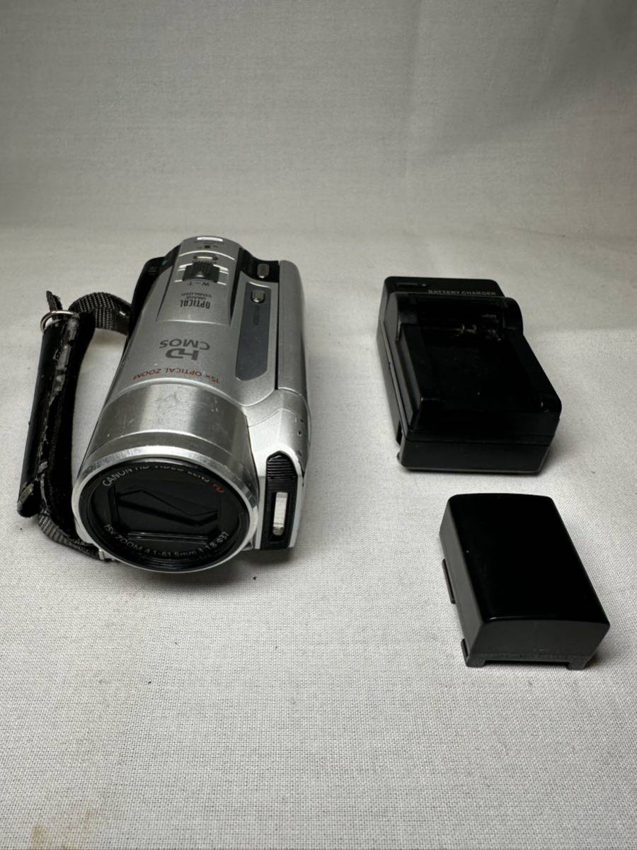 動作確認済】キャノン Canon ivis HFM32 15x 4.1-61.5mm F1.8 充電器