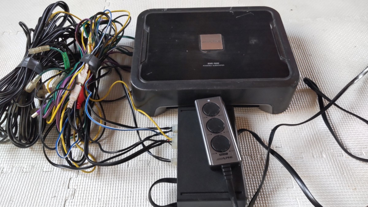 ALPINE アルパイン SWE-1500 サブウーハー サブウーファー 音響