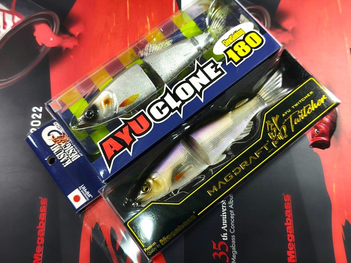 アユトゥイッチャー ブルーシャッドⅡ 新品未開封 メガバス マグドラフト アユクローン 鮎トゥイッチャー Megabass YUKI ITO AYU TWITCHER