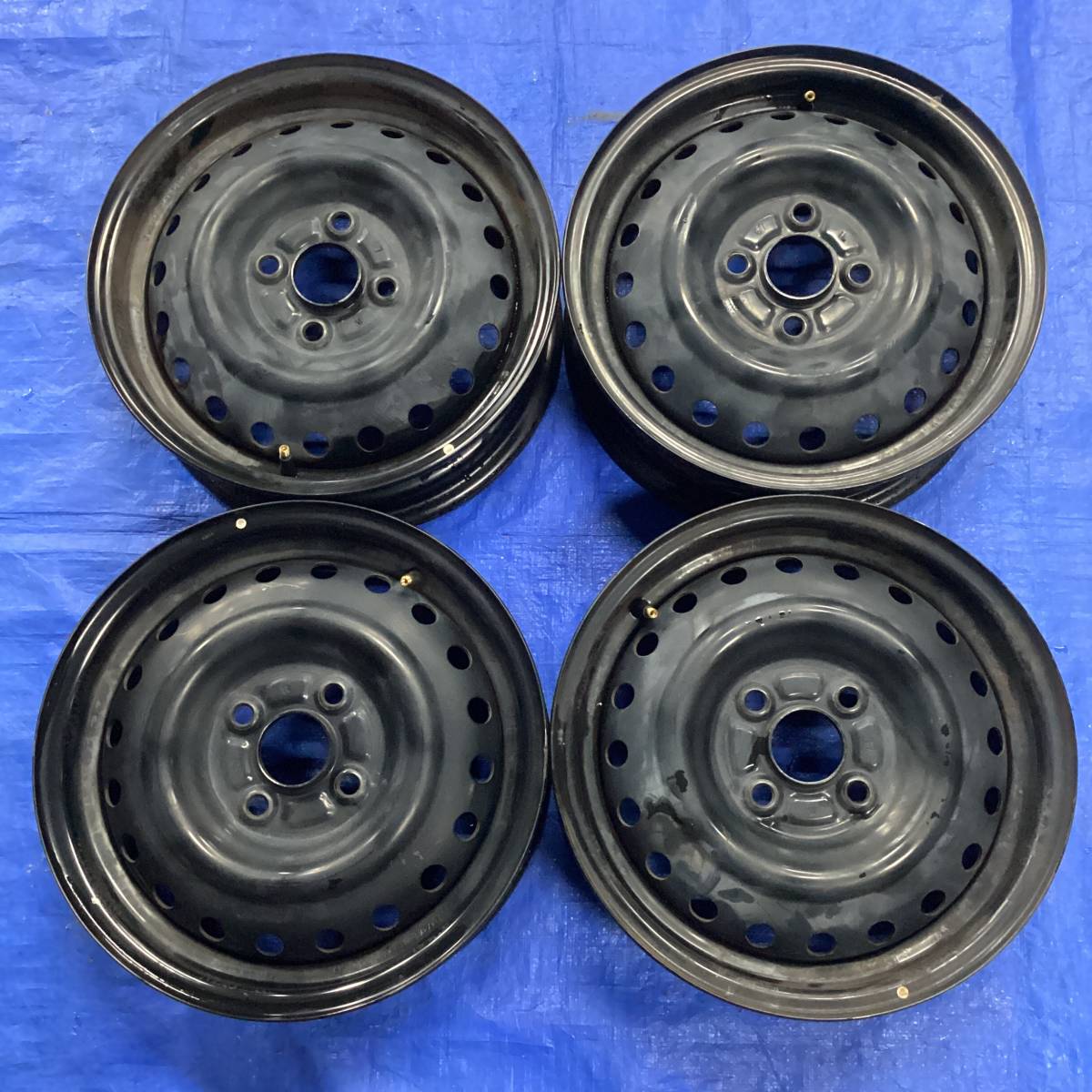W926D5K]ダイハツ 純正 スチールホイール 14×4.5J+45 14インチ 4本