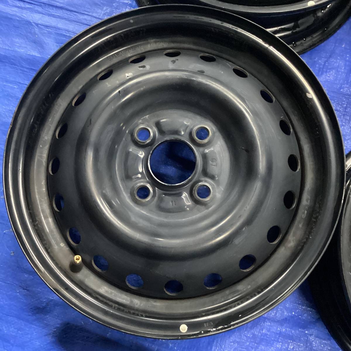 W926D5K]ダイハツ 純正 スチールホイール 14×4.5J+45 14インチ 4本