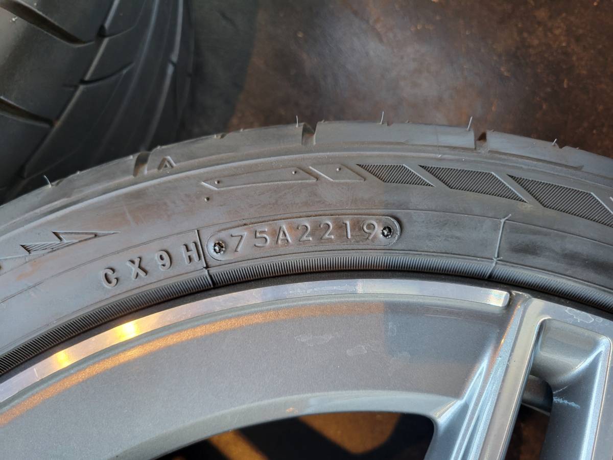 ベンツ CLS 純正 AMG タイヤ ホイール 4本 C257 W257 245/40R19 8J 275 
