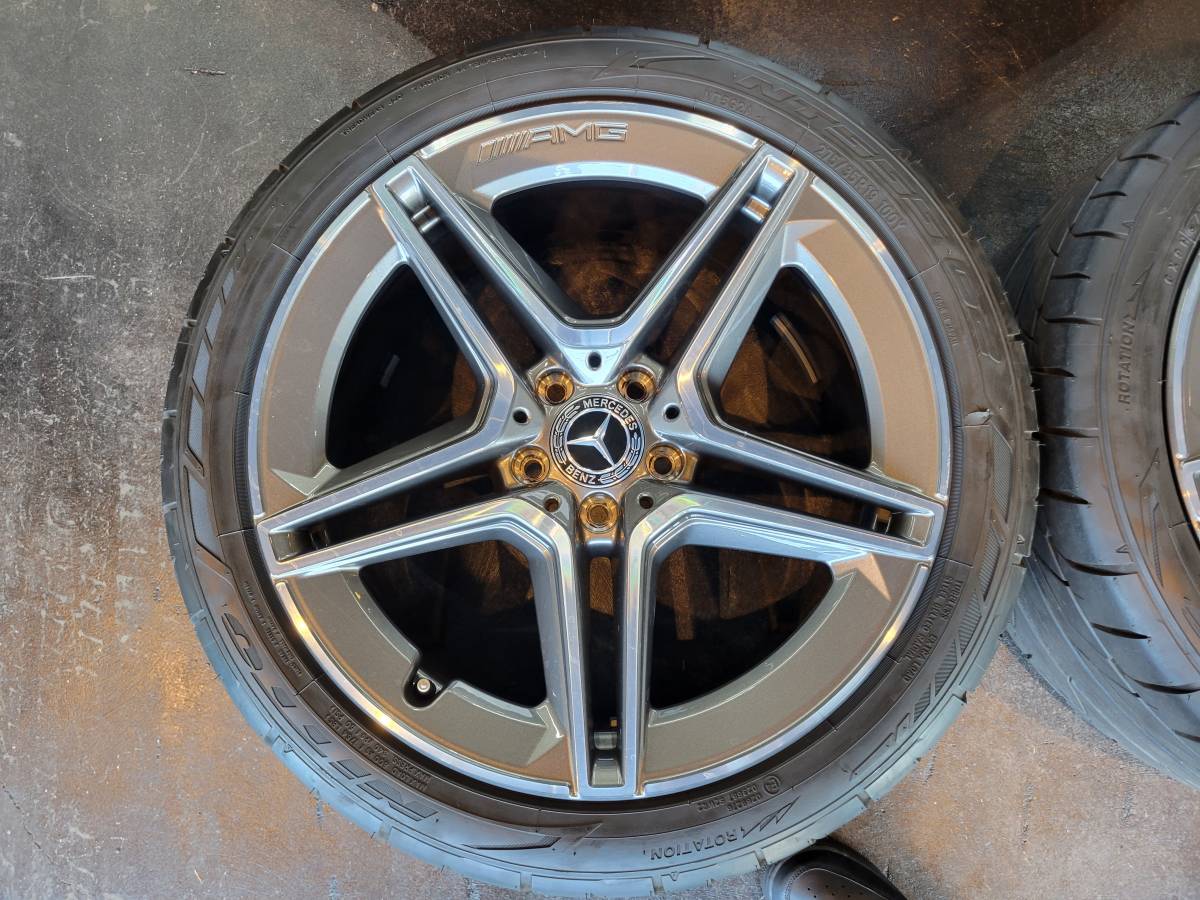ベンツ CLS 純正 AMG タイヤ ホイール 4本 C257 W257 245/40R19 8J 275