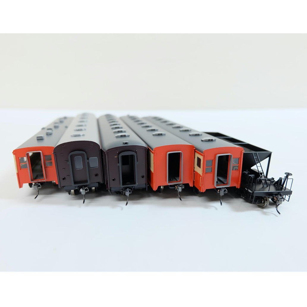 詳細不明 貨車 5点セット HOゲージ 鉄道模型 ジャンク S7987584