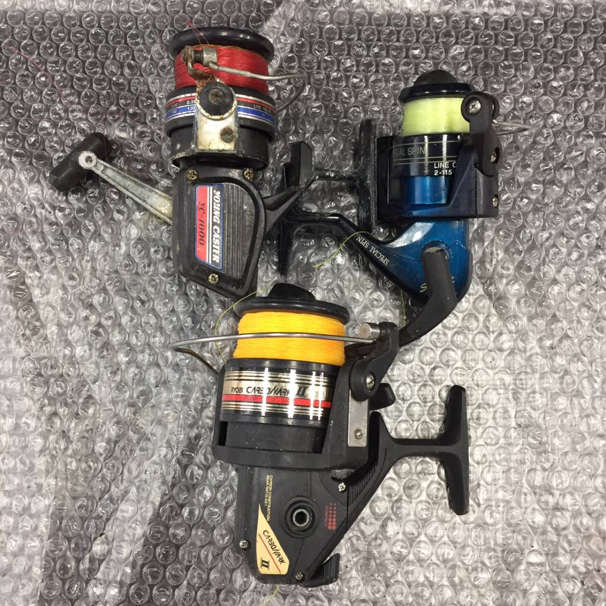 G051(6520)-448 リール 大量まとめ 約6.52㎏ 状態様々 DAIWA SHIMANO
