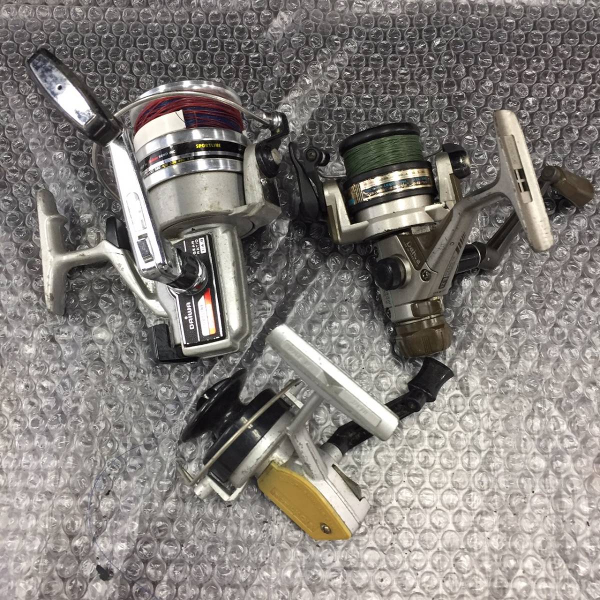 G051(6520)-448 リール 大量まとめ 約6.52㎏ 状態様々 DAIWA SHIMANO