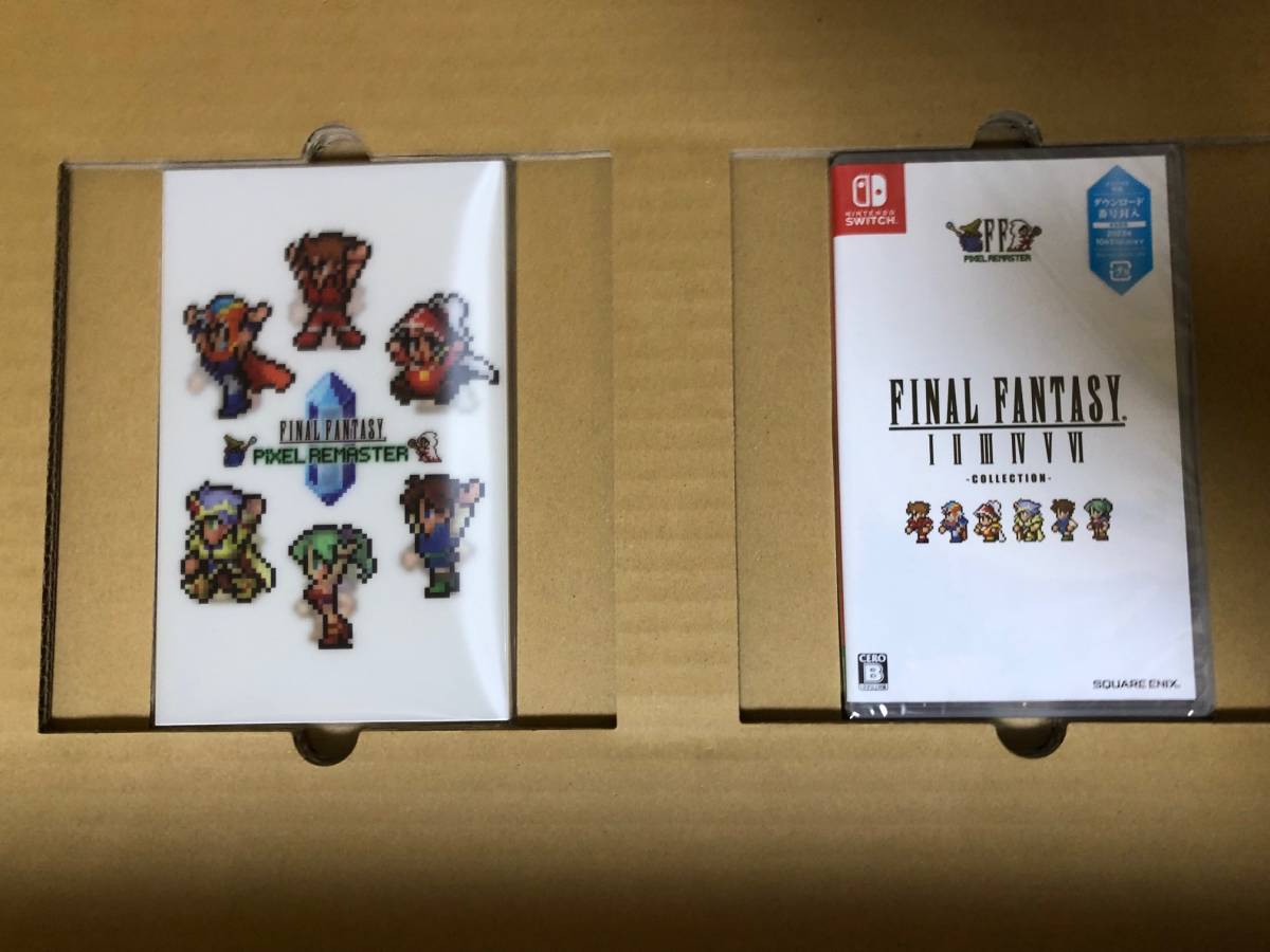 e-STORE専売 Nintendo Switch ファイナルファンタジー I-VI ピクセルリマスター FF35周年限定特装版 FF ...
