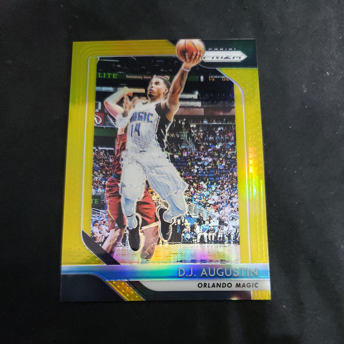 【10シリ】2018-2019 PANINI PRIZM D.J AUGUSTIN GOLD ORLANDO MAGIC 