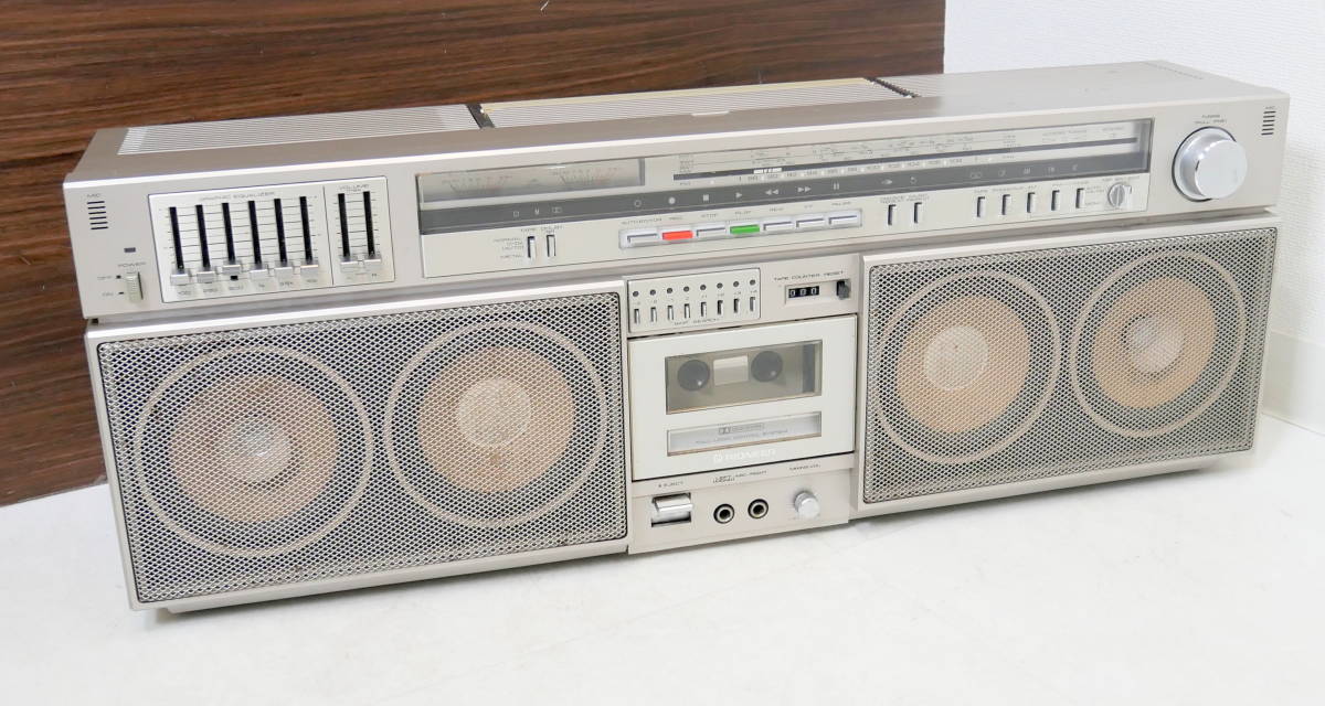 △(R503-B100)ジャンク 超激レア パイオニア PIONEER SK-909F ラジカセ